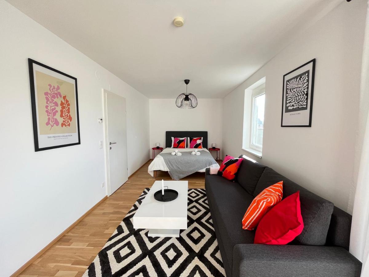 Penthouse Near Central Station With Free Parking ウィーン エクステリア 写真