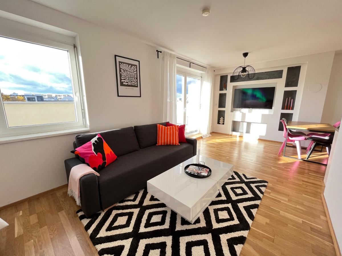 Penthouse Near Central Station With Free Parking ウィーン エクステリア 写真